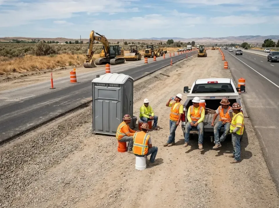 highway-road-construction-crew-007 — frequently asked questions, Porta Potty and Restroom Rentals in Kingman, KS